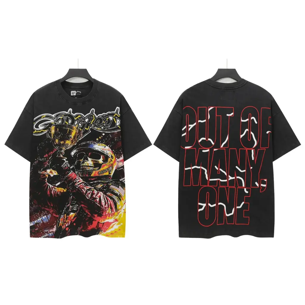“Out Of Many, One” – Godspeed Racing Tee